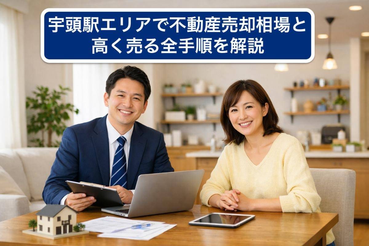 宇頭駅エリアで不動産売却相場と高く売る全手順を解説