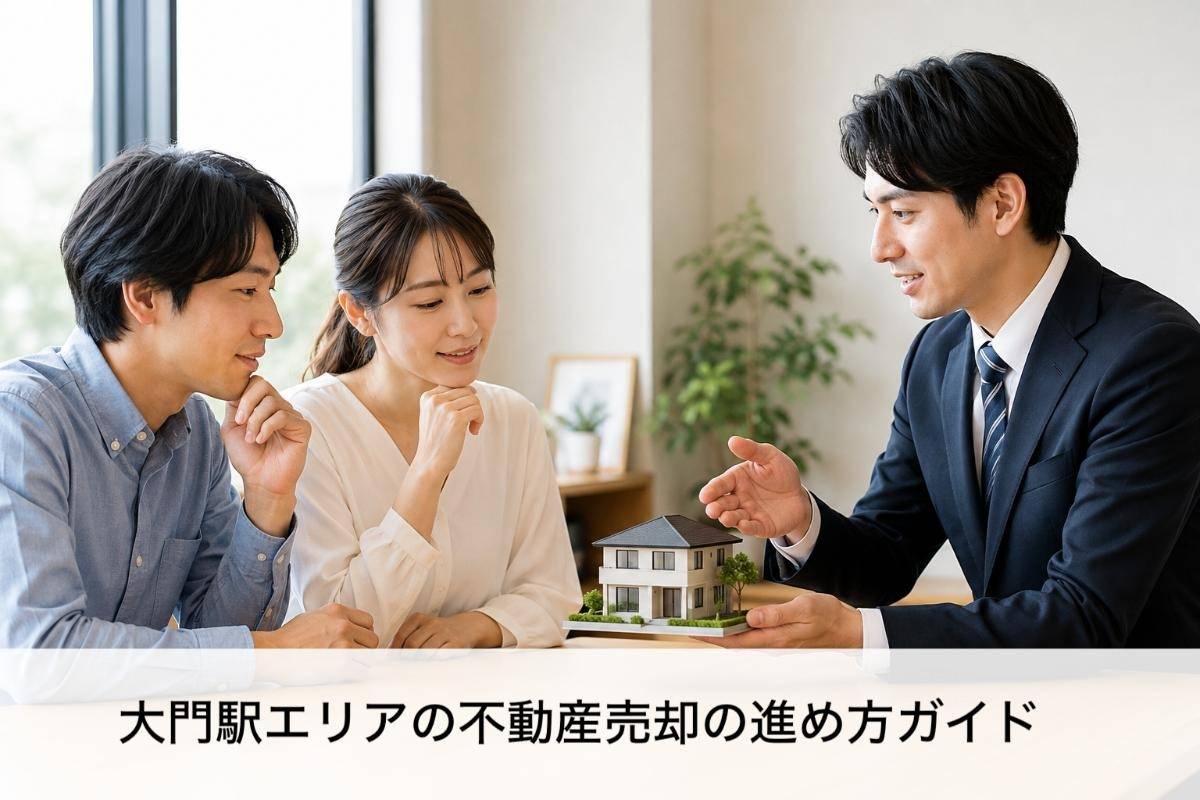 大門駅エリアの不動産売却の進め方ガイド