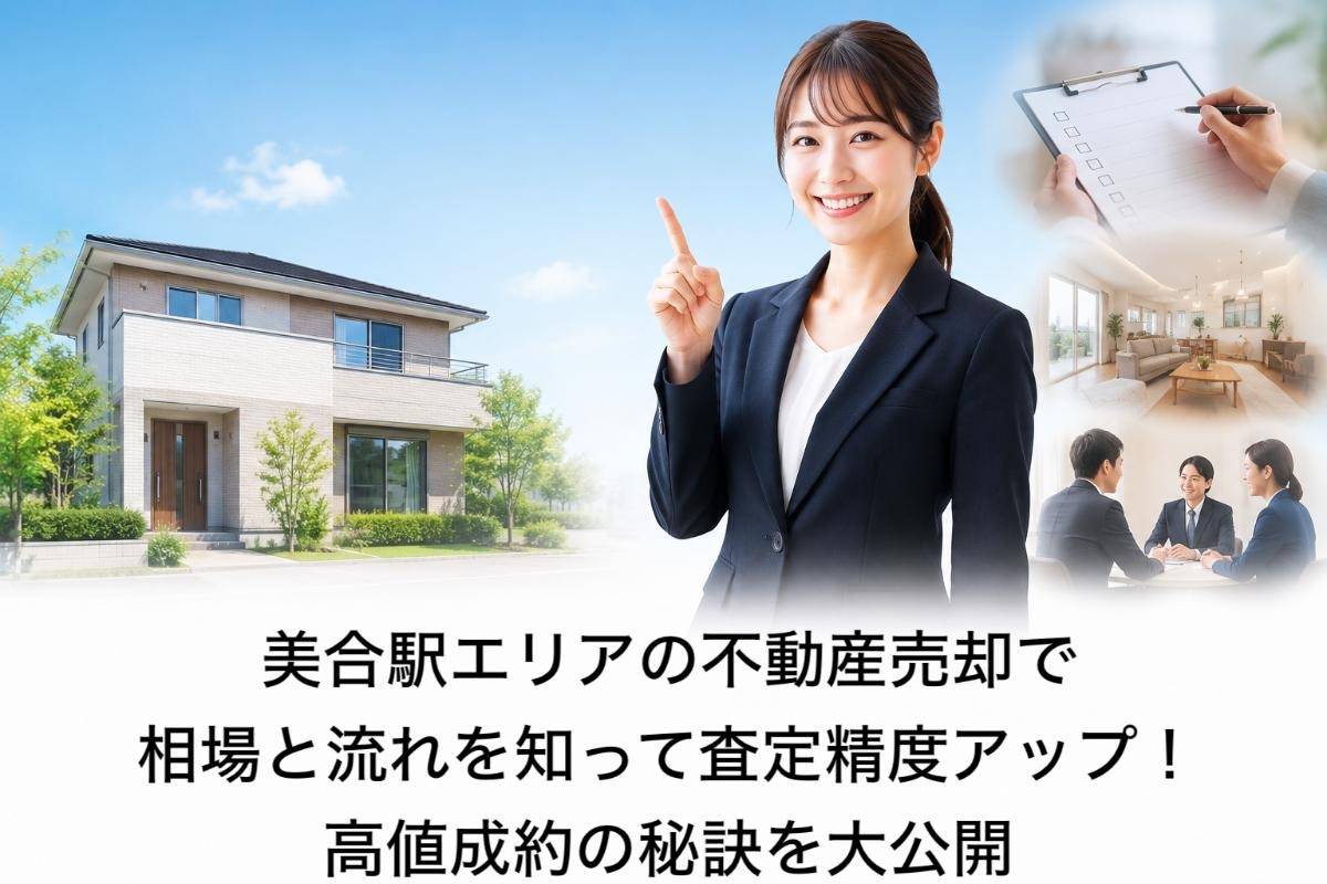 美合駅エリアの不動産売却で相場と流れを知って査定精度アップ！高値成約の秘訣を大公開