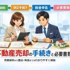 不動産売却の手続きの流れと必要書類を解説！売買契約から登記・税金まで失敗しない準備ガイド